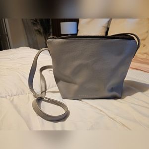 Victor Alexander Grey Shoulder Bag